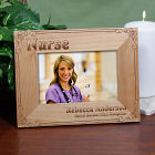 Personalized Nurse Wood Picture Frame